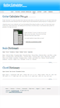 Mobile Screenshot of guitarcalculator.com